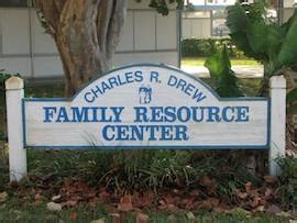 Charles drew family resource center  Make an Appointment